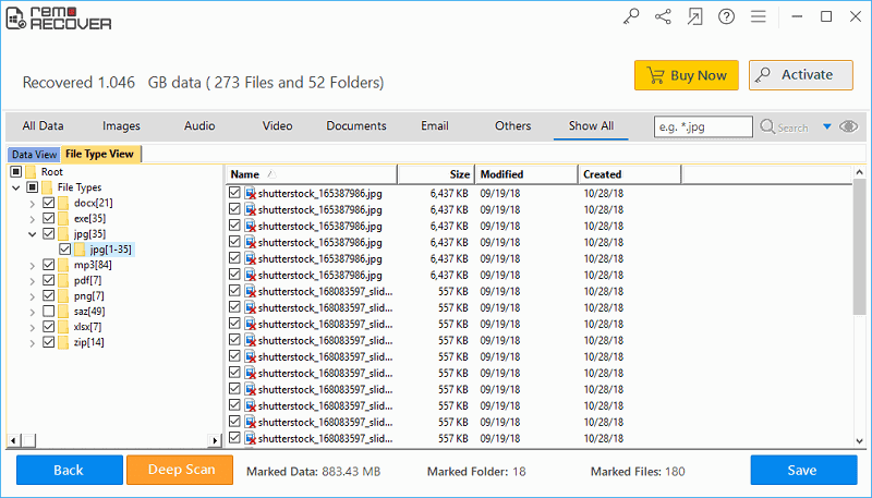 Recover Seagate SATA Drive - Recovered Files